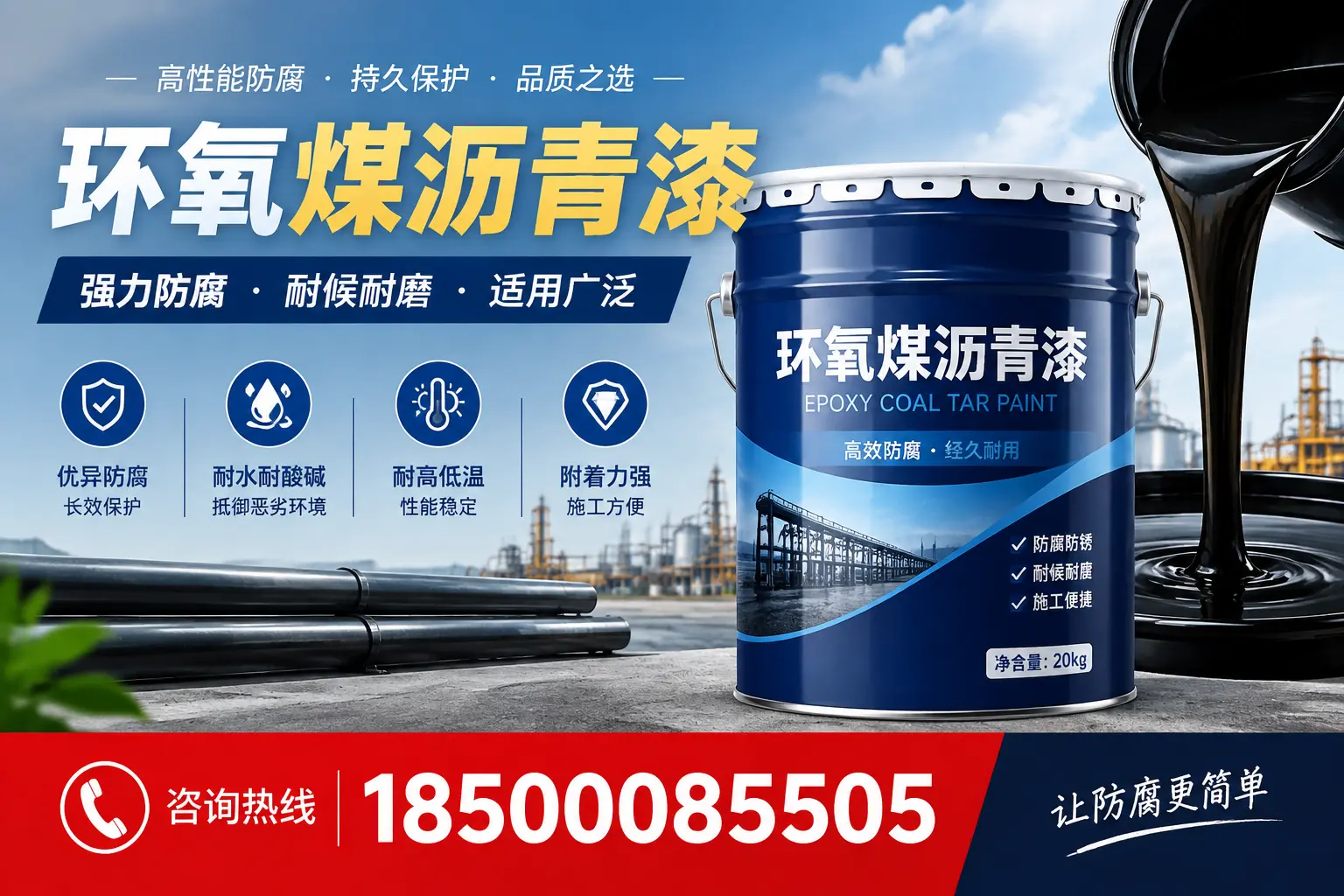 环氧煤沥青漆在不同气候条件下的表现分析，牡丹江适用性